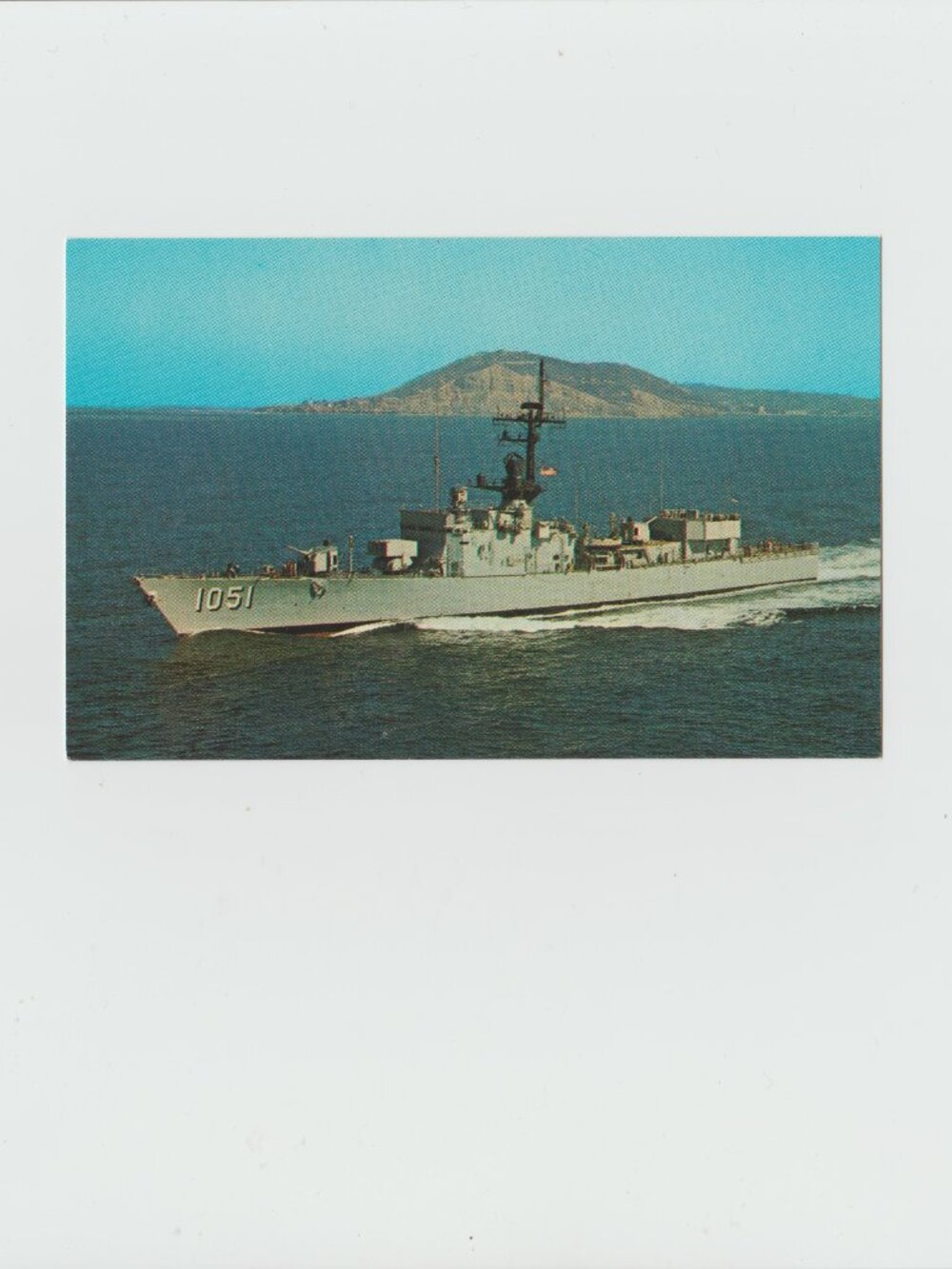 U.S.S. O'Callahan (DE-1051) Postcard